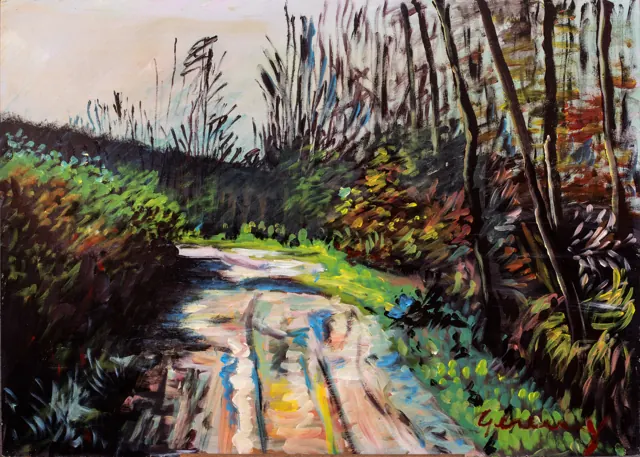 Aldo Geremicca, Strada tra le canne