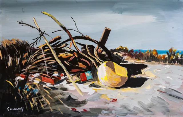 Aldo Geremicca, Legni sulla spiaggia