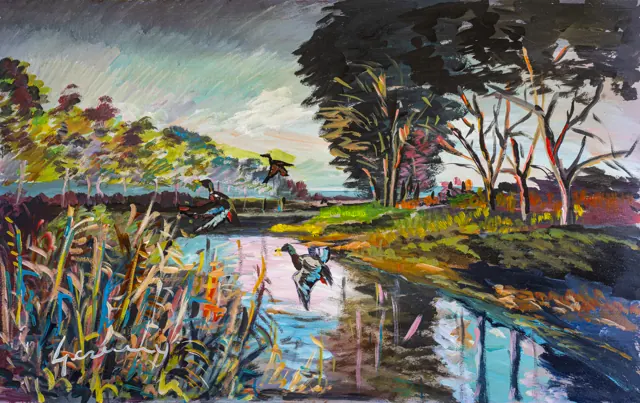 Aldo Geremicca, Il fiume tra gli alberi